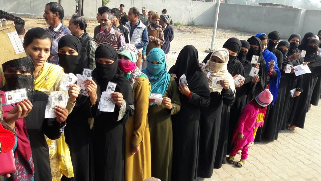 second step live:  How many percent of the vote to 11 am
