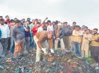 The body was missing for ten days in sewage, Karnal