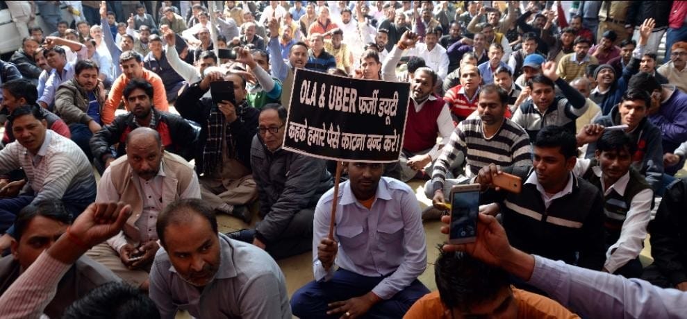 Ola Uber strie enters sixth day, commuters bound to pay 3x price