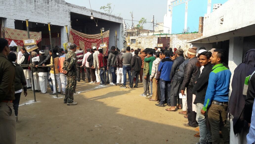 Elections in sitapur today