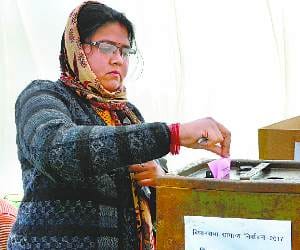 The next day 430 employees cast votes