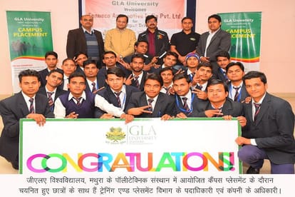 21 students of GLA Polytechnic selected in Tenneco
