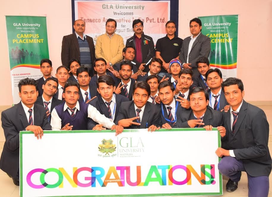 21 students of GLA Polytechnic selected in Tenneco
