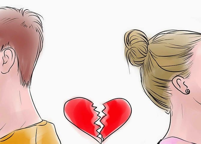 husband bites wife's cheek to express love