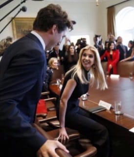 Ivanka trump's picture got viral on twitter