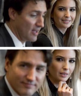 Ivanka trump's picture got viral on twitter