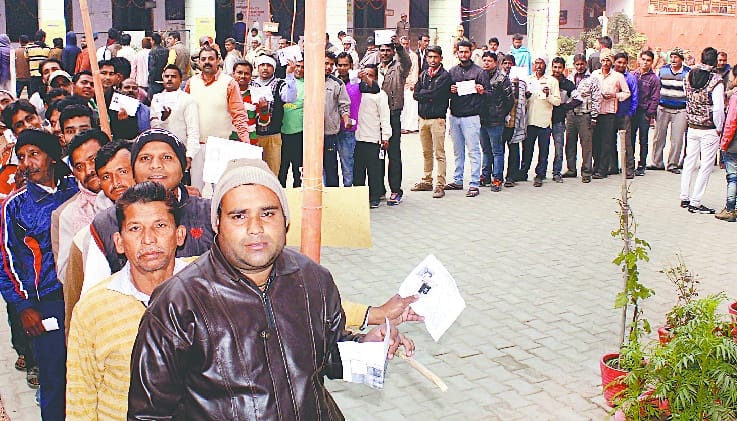 Voting was peaceful in the district
