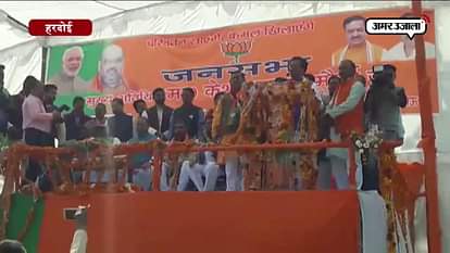 KESHAV PRASAD MAURYA COUNTER ATTACK ON MAYAWATI AND AKHILESH IN HARDOI