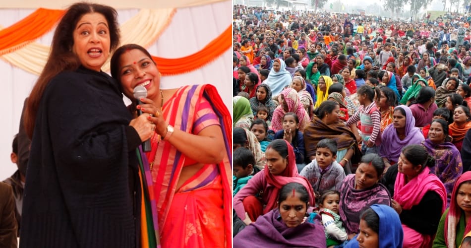Chandigarh MP Kirron kher janta darbar in sector 52