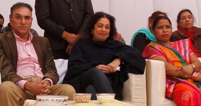 Chandigarh MP Kirron kher janta darbar in sector 52