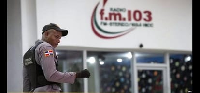 two journalists are shot dead in live programme in Caribbean