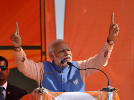 modi ten quotations says in kannauj rally   