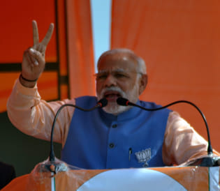 modi ten quotations says in kannauj rally   