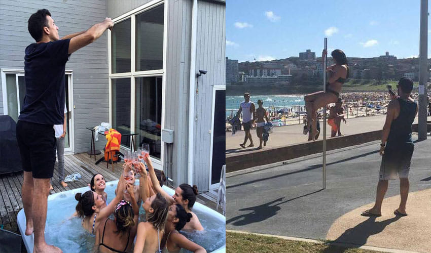 Boyfriends Go Extra Limits To Take Their's Girlfriend's Perfect Picture