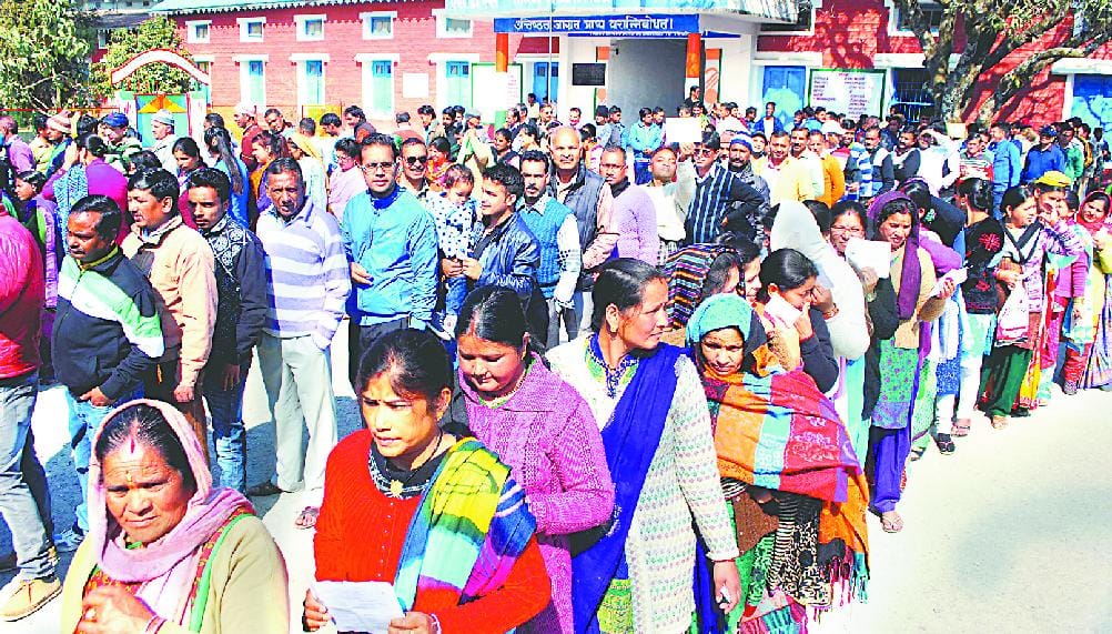 60.60 percent of the vote in the four seats Pithoragarh
