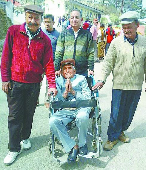 Elderly, helpless, sick people to vote enthusiastically in