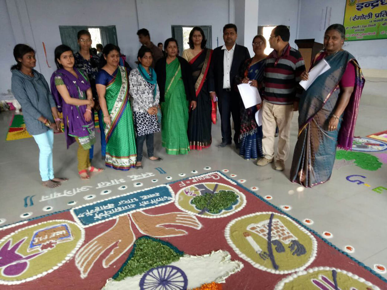 Competion in Buddha PG College