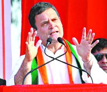 6 lakh crore of the rich are going to forgive Modi: Rahul