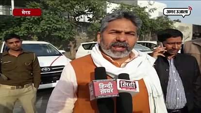 RAKESH TIKAIT SAID HE WILL PUT THE CAR ON  FIRE