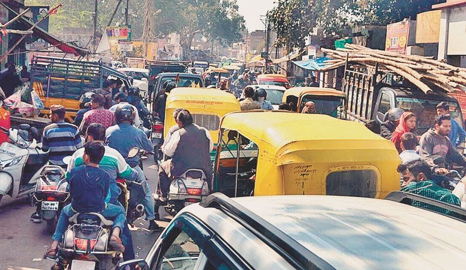 Elsewhere in the city did not give peace heaves jam
