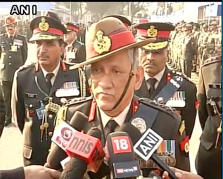 Army Chief, said obstructors of ops will be treated as anti nationals