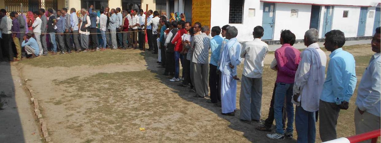 Ganeshpur from voting this time were women