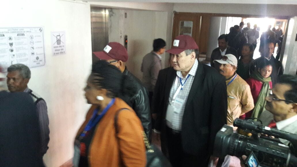foreigners comes to see election in uttarakhand. 