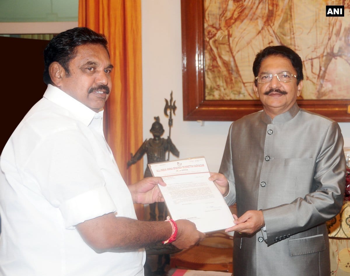 Governor Meets Teams Sasikala And Panneerselvam, Decision Awaited