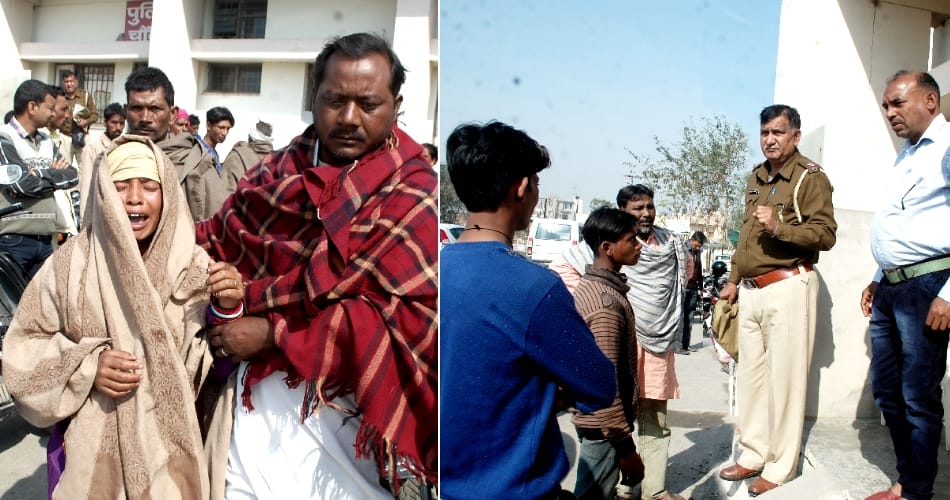 child threw on the ground, cause death in kaithal haryana