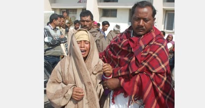 child threw on the ground, cause death in kaithal haryana