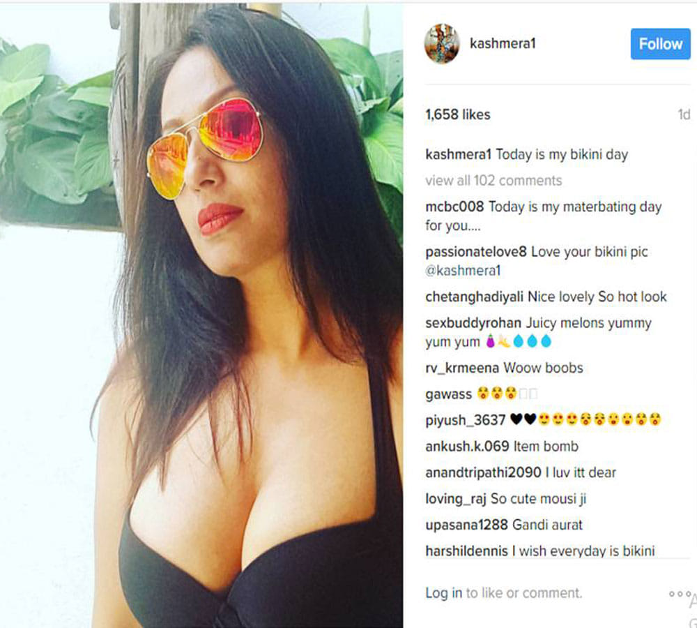 kashmira shah post her bikini photos on social media