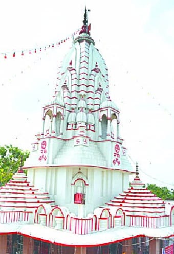 Before the completion of the temple Shivaratri Disilluminato
