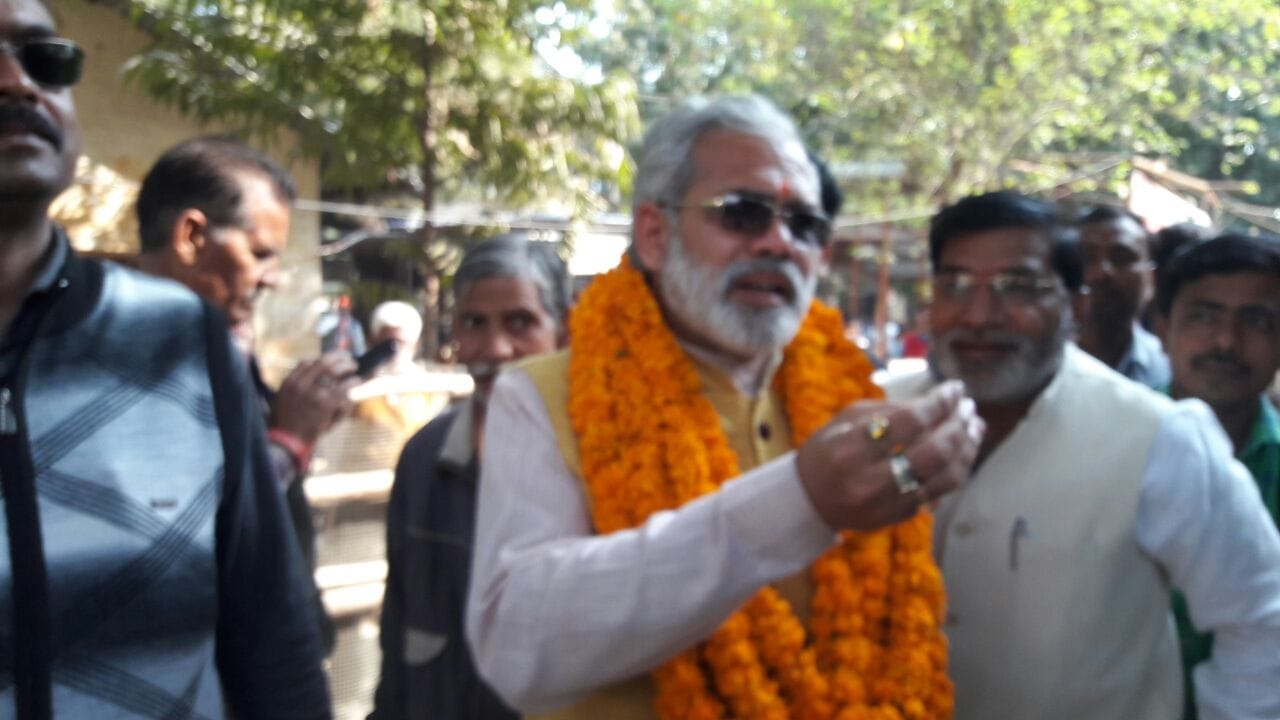 When ' Modi' nomination against BJP candidate in Varanasi 