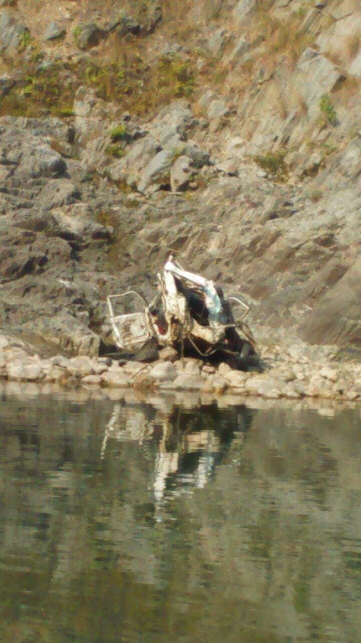 accident on gangotri highway, two dead