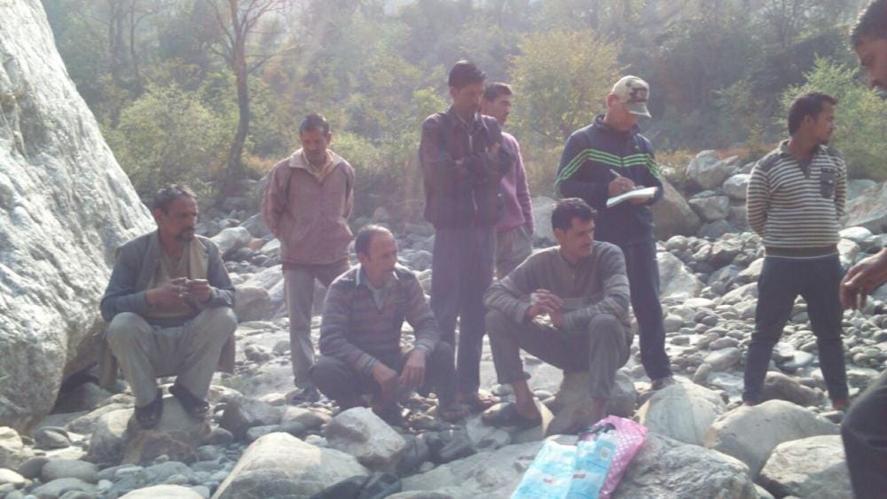 accident on gangotri highway, two dead