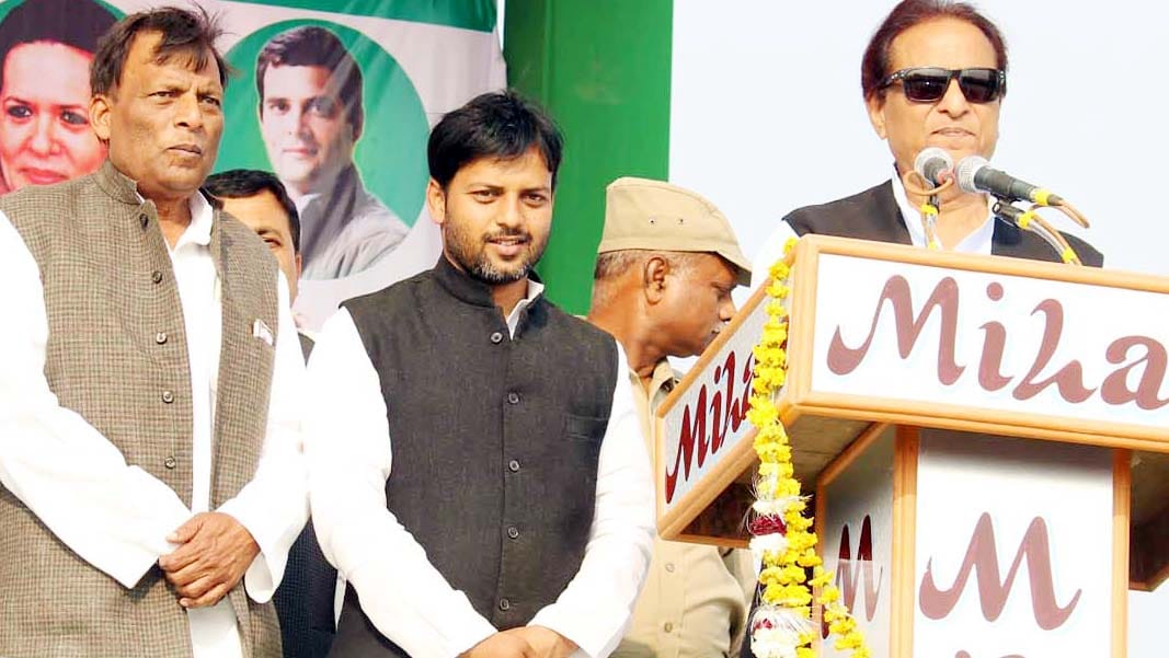 azam khan public meeting in farrukhabad