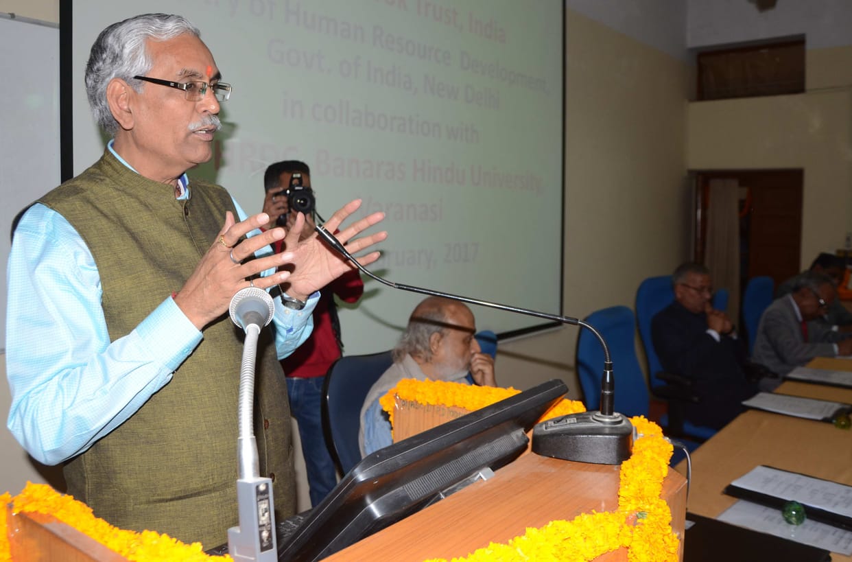 Prof Baldev Bhai Sharma appointed as VC of Kushabhau Thakre Patrakarita  Vishwavidyalaya