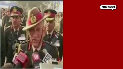army chief in Kashmir warns stone pelters in Kashmir