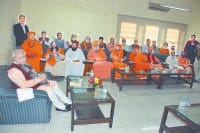 meeting, saint, cm haryana, feedback, officers, kurukshetra