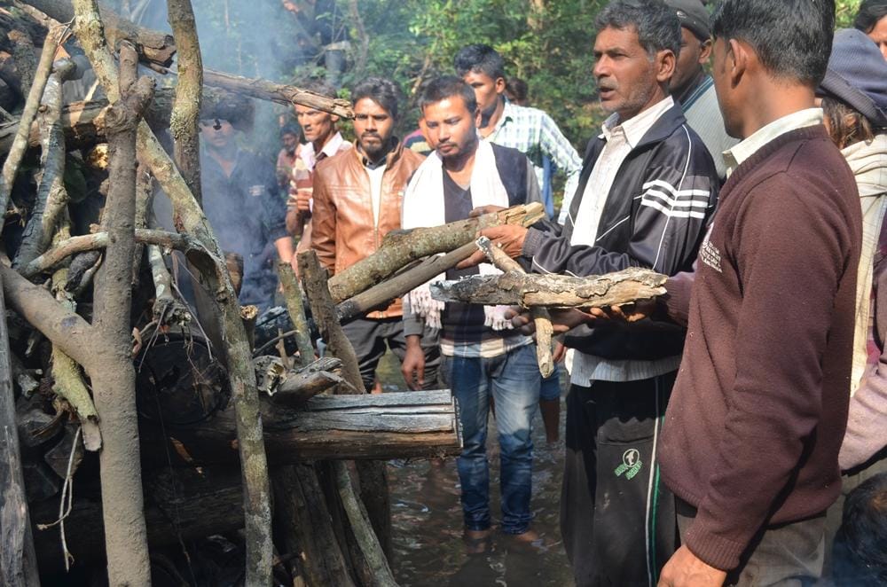 martyr dharmendra shah cremation in nainital