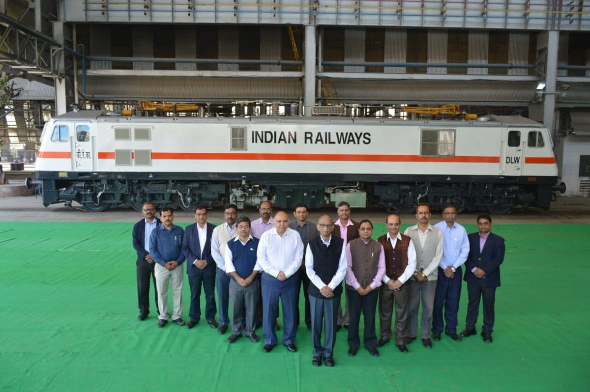direka made first time electric rail engine
