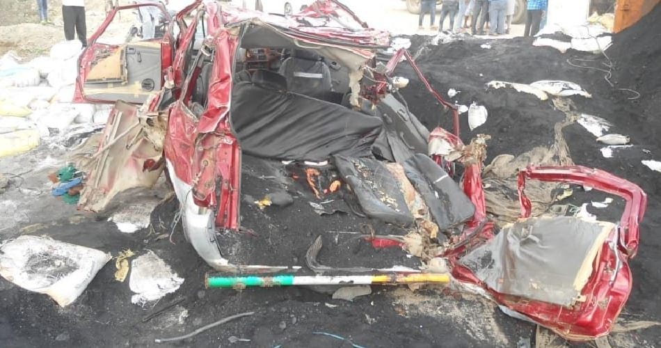 eleven people of a family killed in road accident at firozpur of punjab, horrible photos