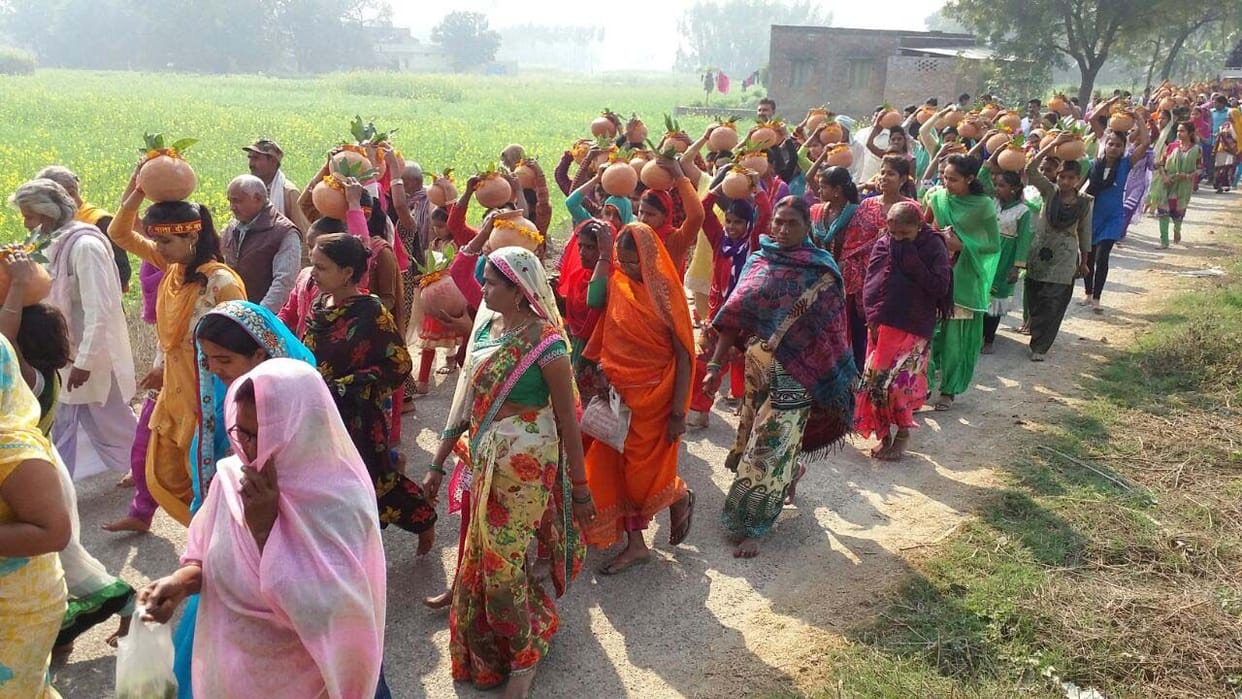 auspicious kalash yatra 