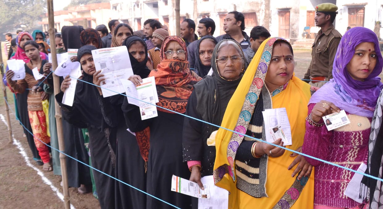 Lighter turnout than last time