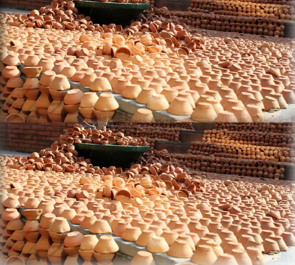 bright days for potters