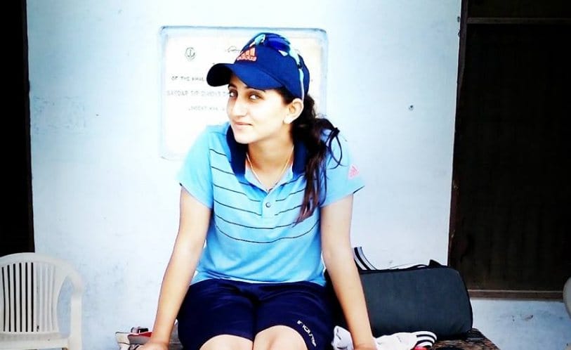 Himachali Cricketer Nikita Chauhan Scored Double Hundered.