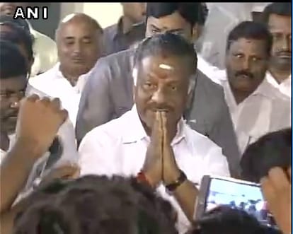 We'll continue with our 'dharm yudh' until Amma's rule is established: OPanneerselvam