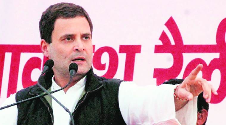 rahul gandhi five questions about modi government