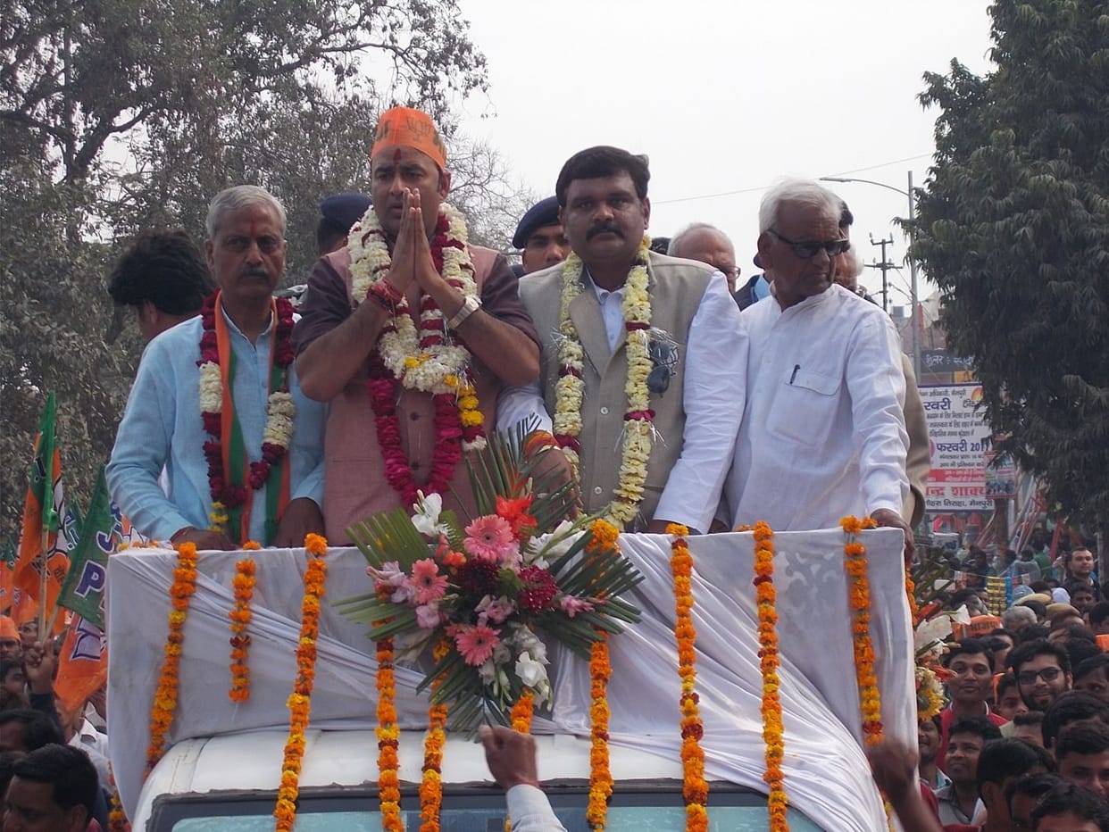 sapa ne paanch saal mein pradesh ko loota: sangeet som