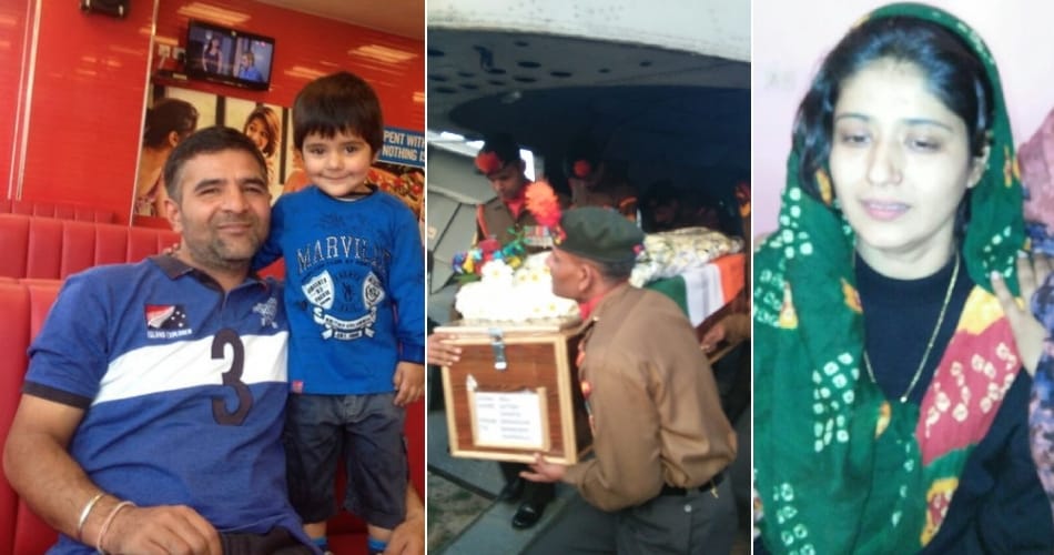 major satish dahiya martyr in handwara encounter at jammu kashmir
